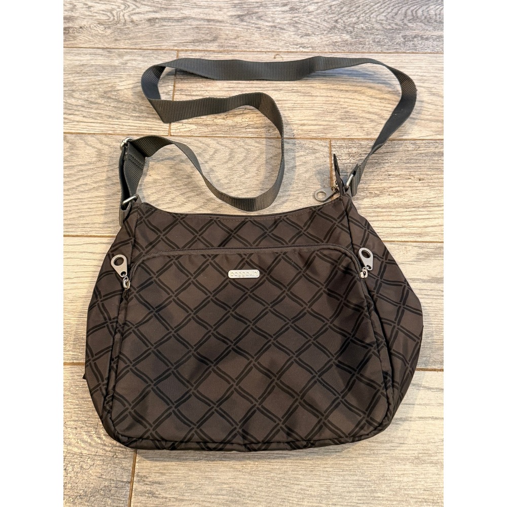 Baggallini Crossbody Bag Hobo Tote Travel Purse Handbag Shoulder AOP Pockets